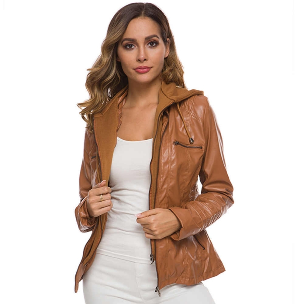 Faux Leather Jacket-NWOT
